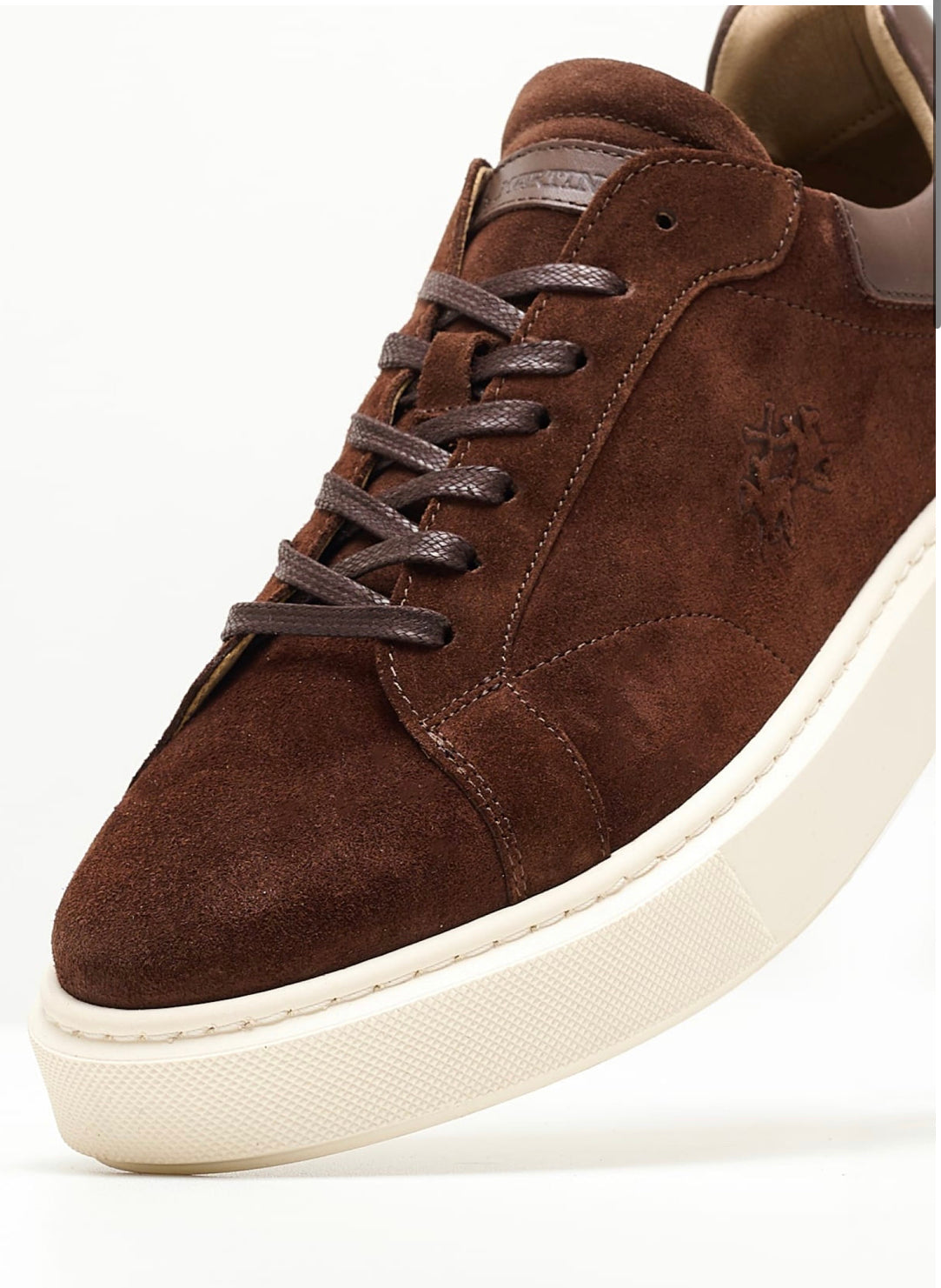 LA MARTINA SHOES MAN LFM232.001.3210 SUEDE LEATHER SNEAKERS