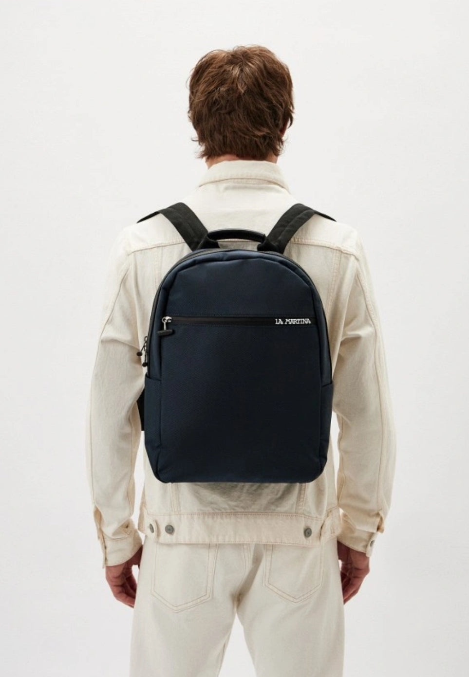LA MARTINA MAN BACKPACK DANIEL LMZA01506T BLACK