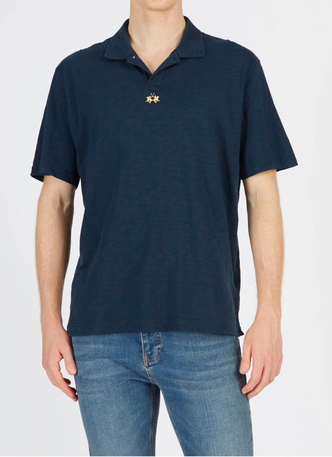 La Martina man BASIC CARRY OVER POLO SLUB JERSEY CCMP05