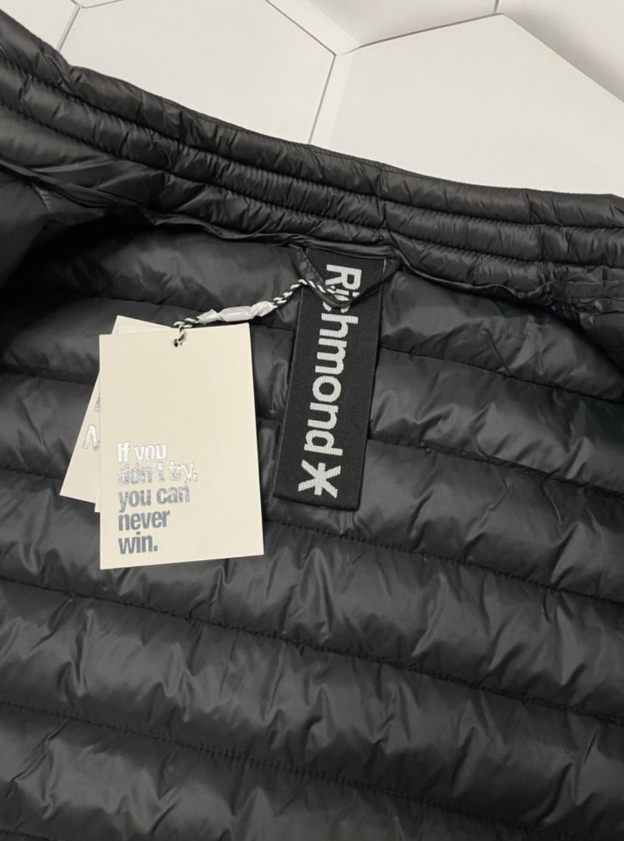 JOHN RICHMOND X QUILTED ZIP - UP GILET UMA25156PI