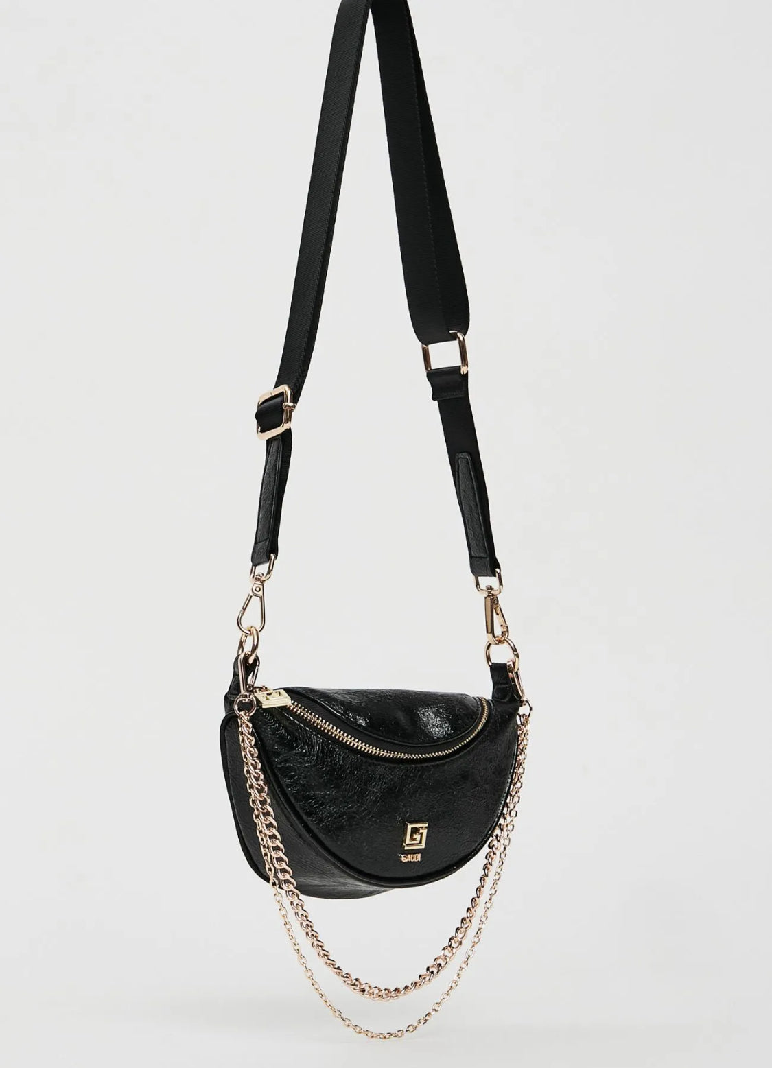 Gaudi ICE crossbody bag with chains 12492