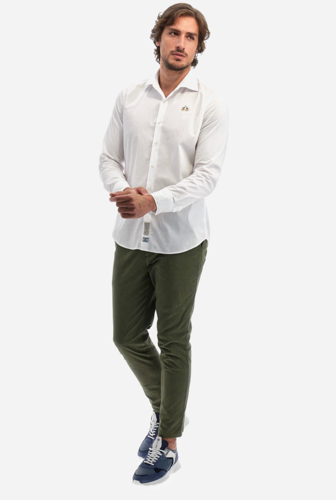 LA MARTINA MAN BASIC SHIRT POPLIN WMC002 YMC001 ZMC001