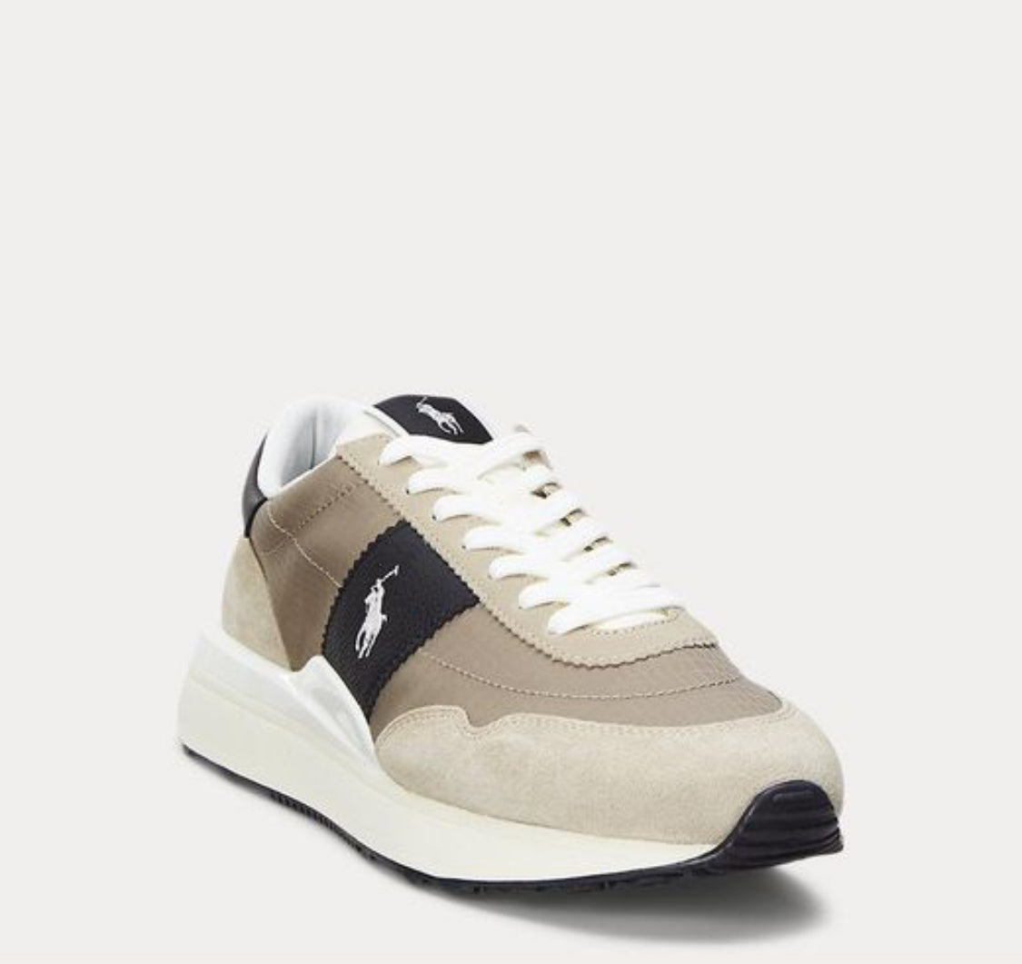 POLO RALPH LAUREN TRAIN 89 SUEDE AND OXFORD TRAINER