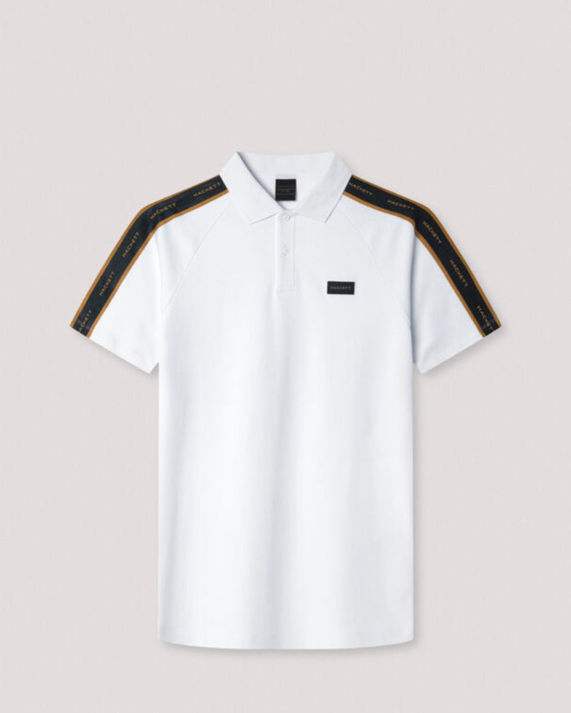 HACKETT CLASSIC FIT SHORT SLEEVE TAPE POLO HM563406