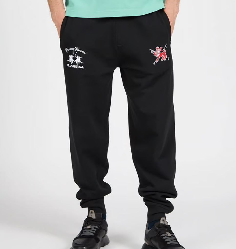 LA MARTINA MAN OVERSIZE HOODIE FLEECE UMF309