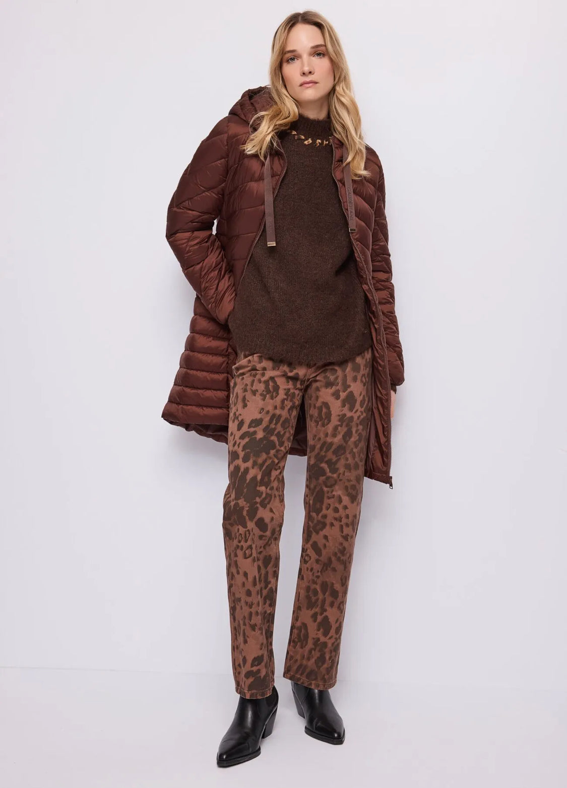 GAUDI Women’s wool jumper with a high neck 621BD53078