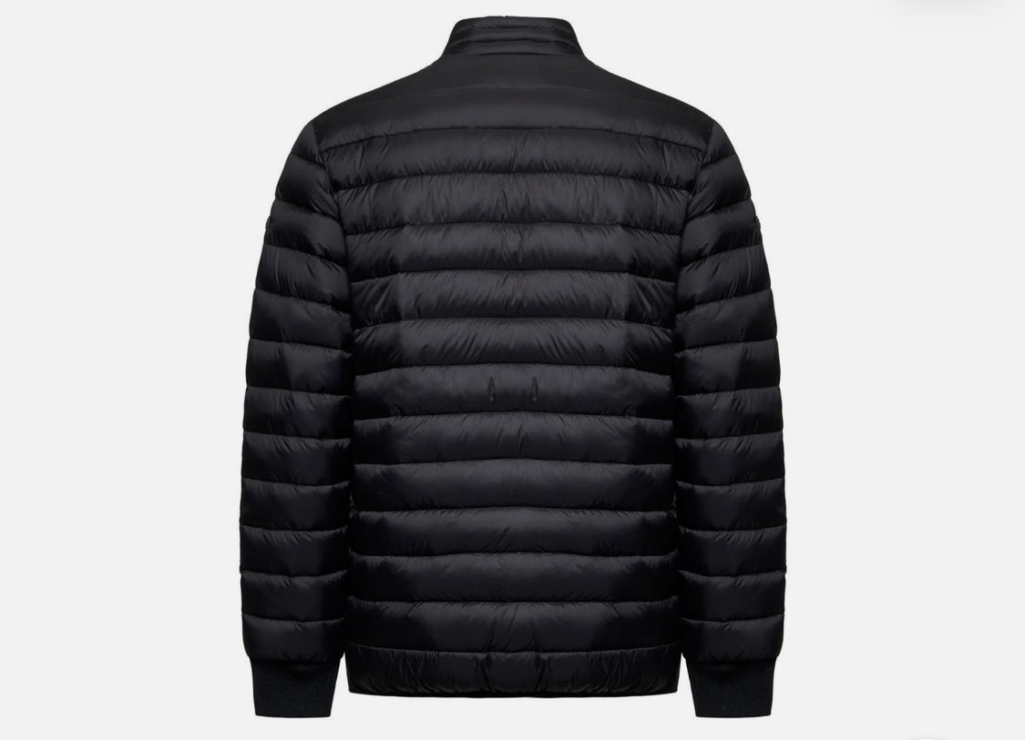 Richmond X Feather down jacket with front pockets with cemeira, long sleeves with cuffs and high collar UMA25154PI