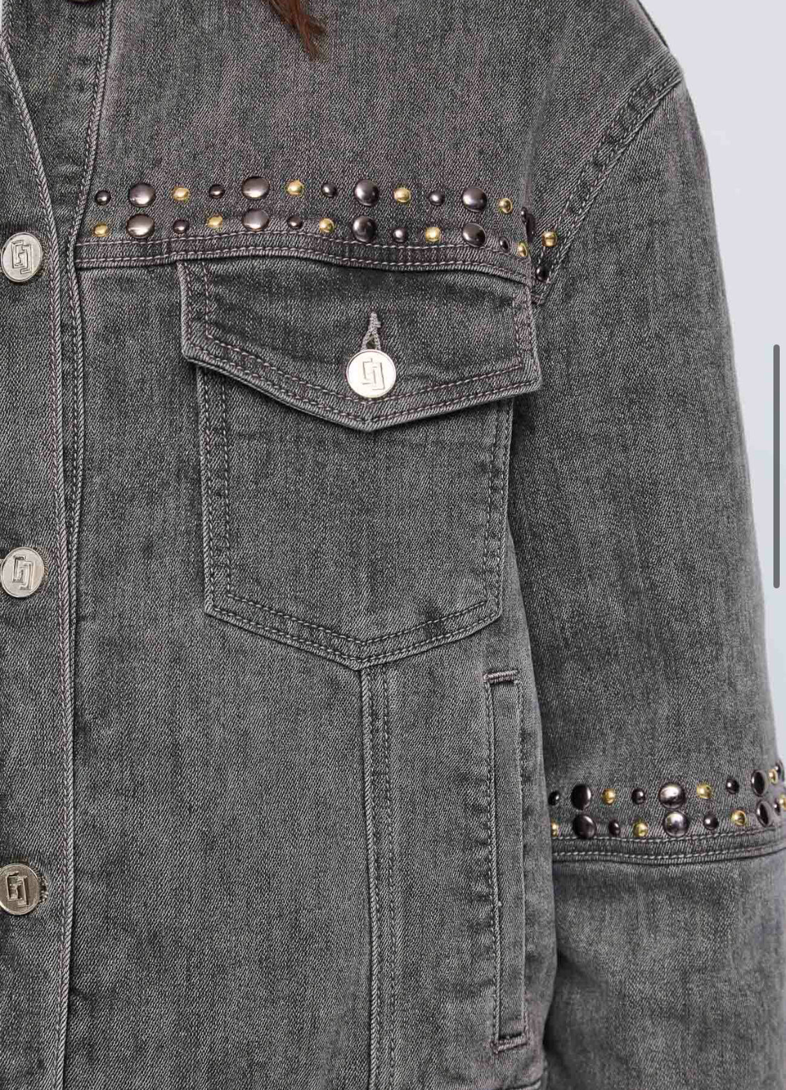 Gaudi women’s used cotton denim jacket