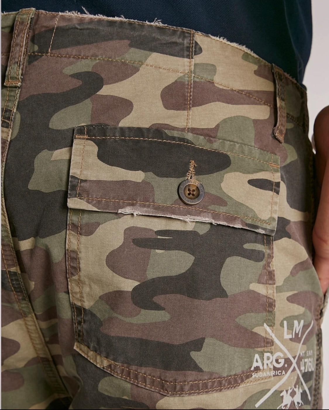 La Martina Man BERMUDA CAMOUFLAGE PRINTED TMB301