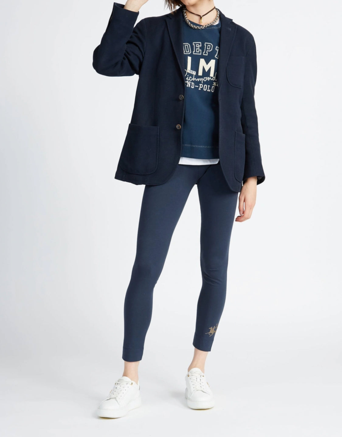 LA MARTINA WOMAN JOGGING PANTS COTTON JERSEY VWT001