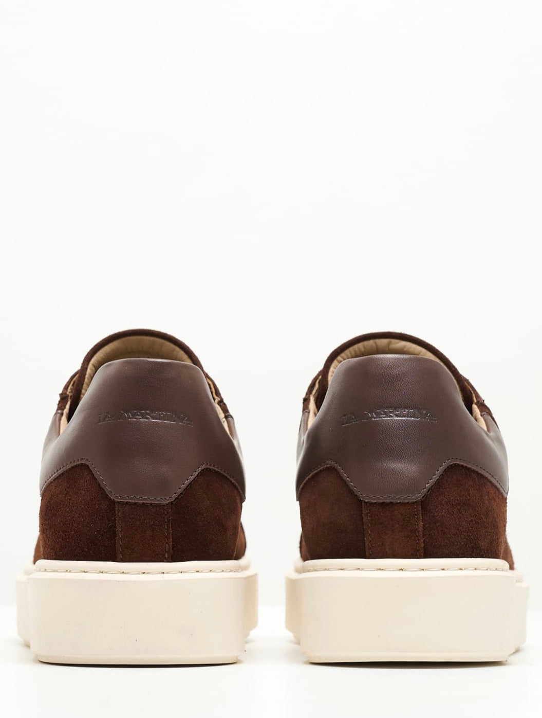 LA MARTINA SHOES MAN LFM232.001.3210 SUEDE LEATHER SNEAKERS