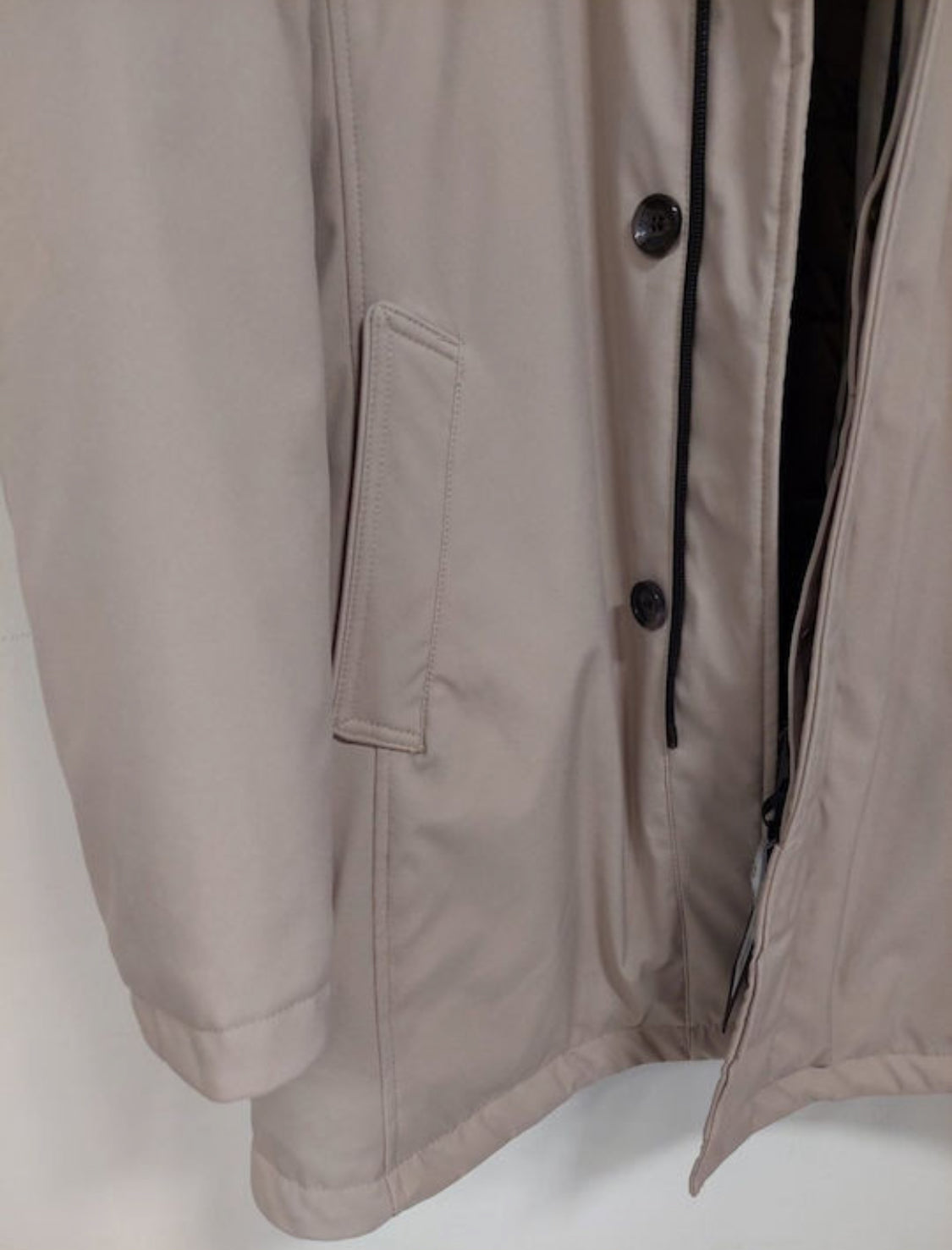 Jacket waterproof beige DA007 60%
