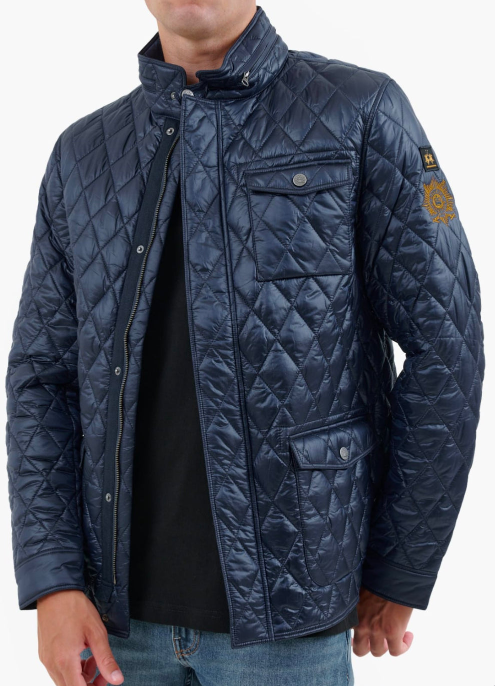 LA MARTINA MAN Regular fit Guards coat in synthetic fabric - Zelindo ZMOG01