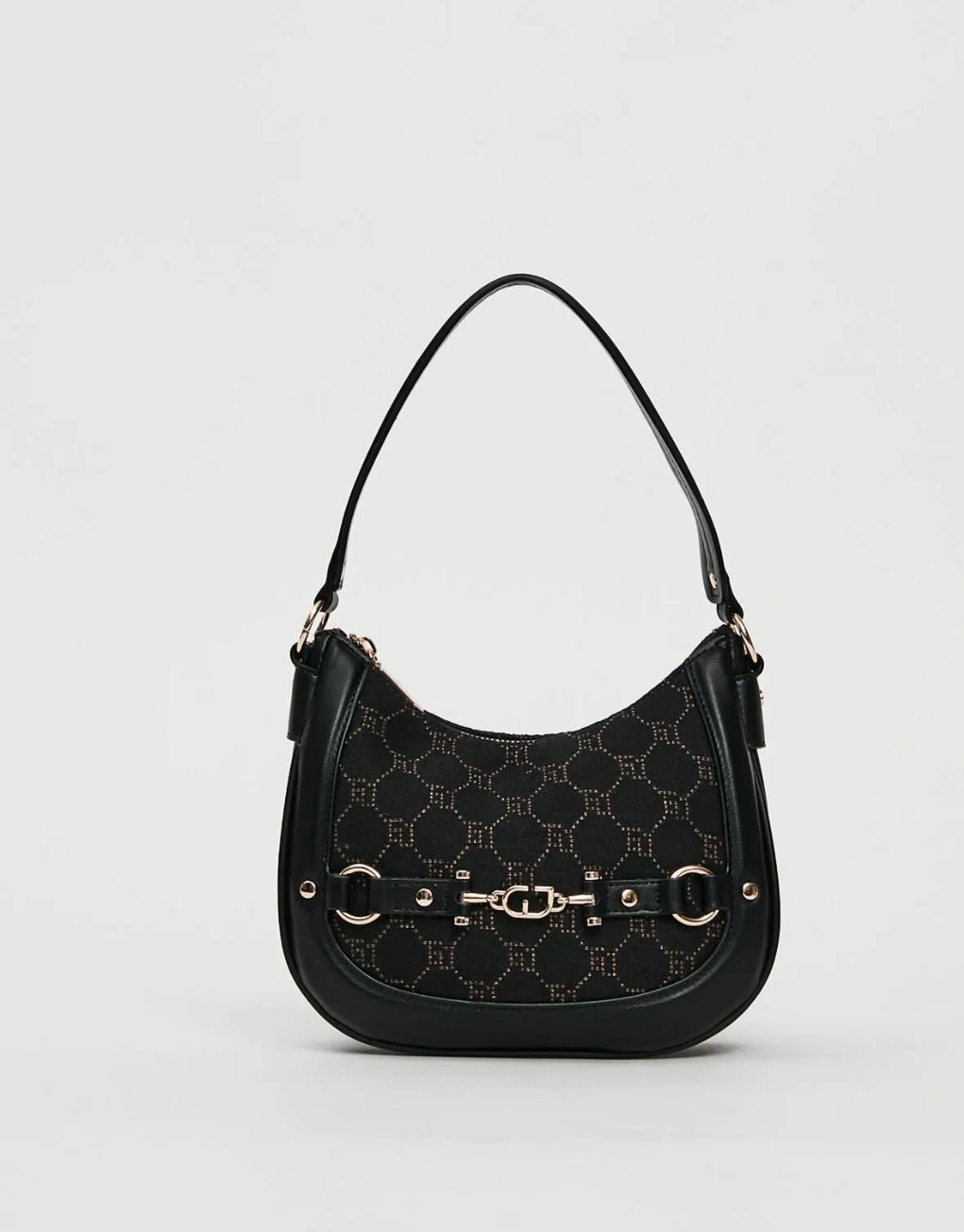 Gaudi Mini hobo bag with jacquard logo V5AI-12503