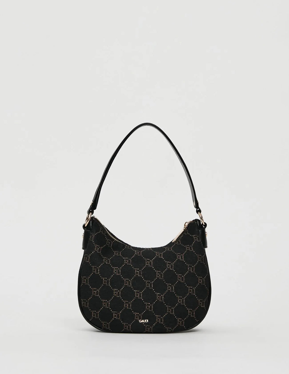 Gaudi Mini hobo bag with jacquard logo V5AI-12503