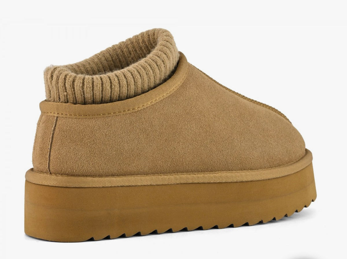 Colors of California Sabot with sock on platform sole YWPLA09