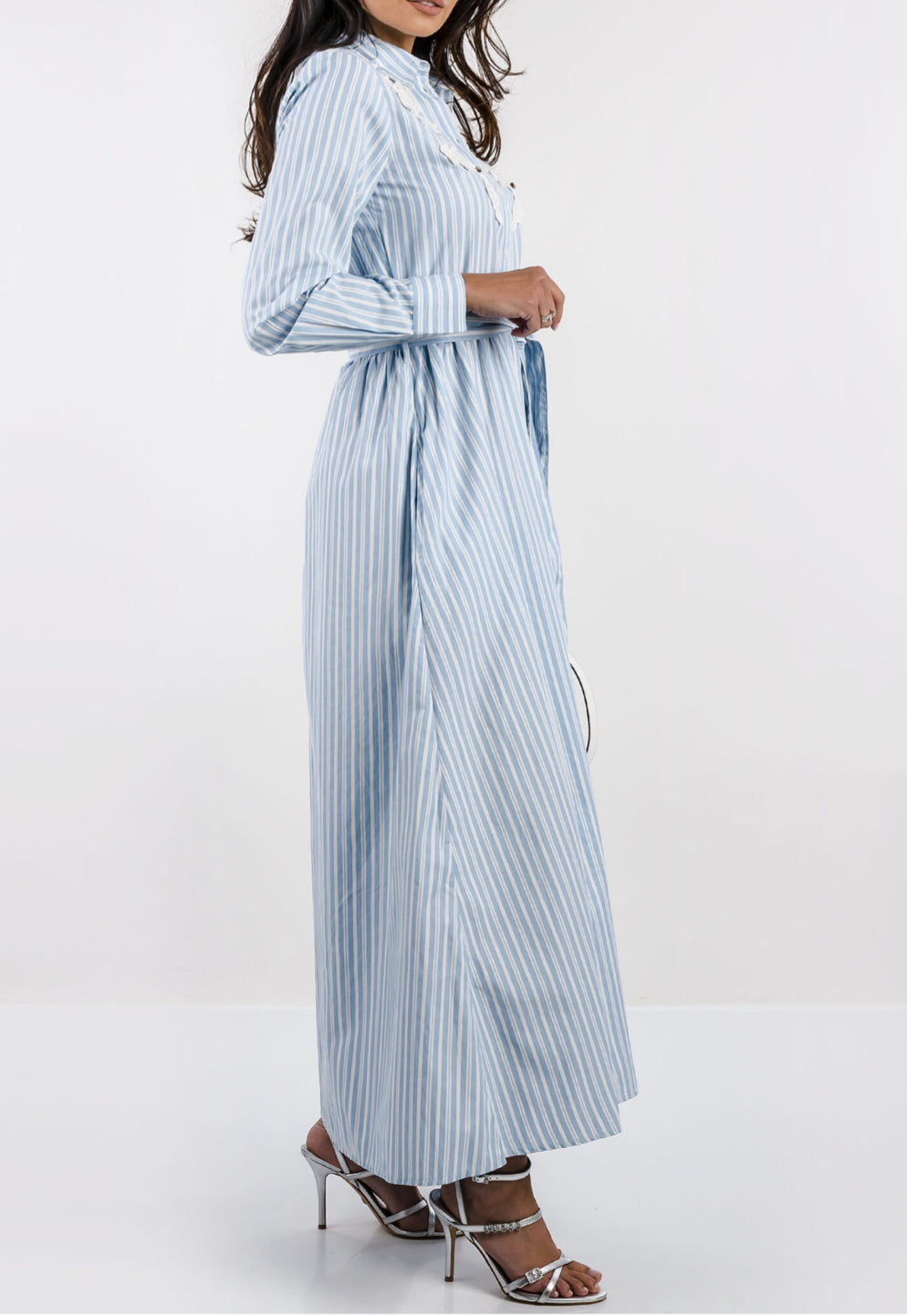 Gaudi women’s striped cotton dress 511FD15026