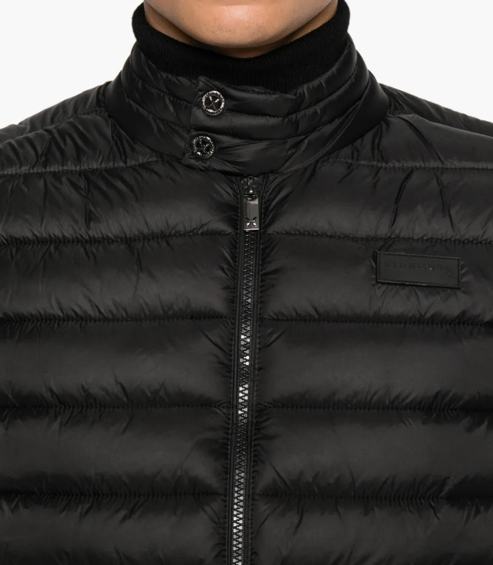 JOHN RICHMOND X QUILTED ZIP - UP GILET UMA25156PI