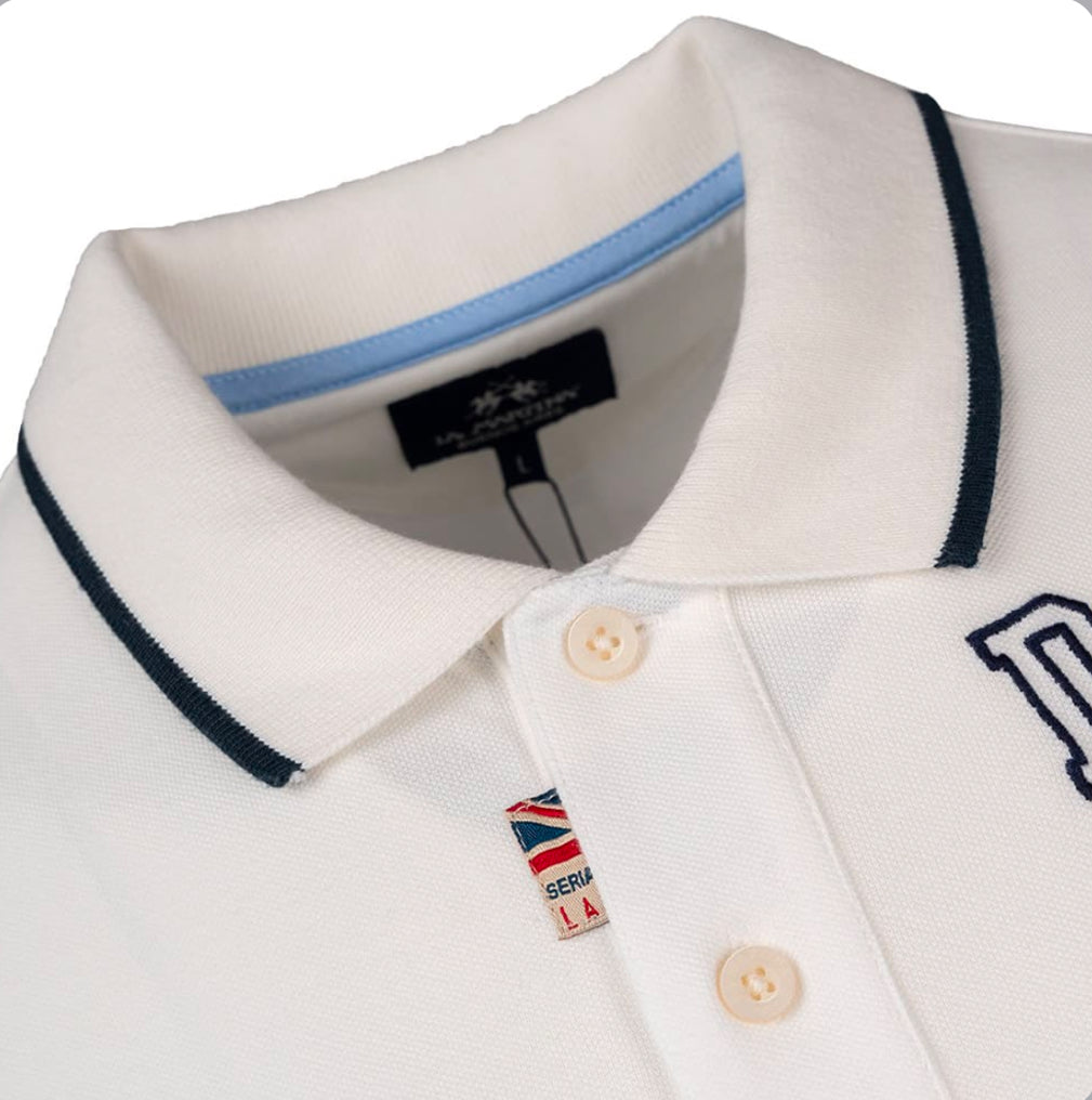 LA MARTINA MAN POLO PIQUET STRETCH VMP302
