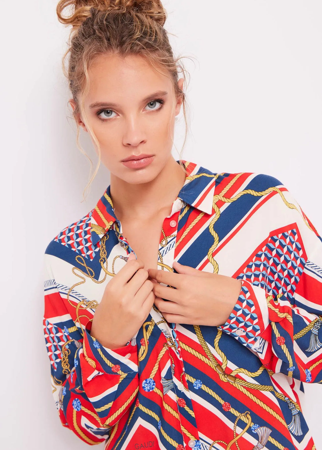 GAUDI SHIRT WITH PRINT 411BD45010