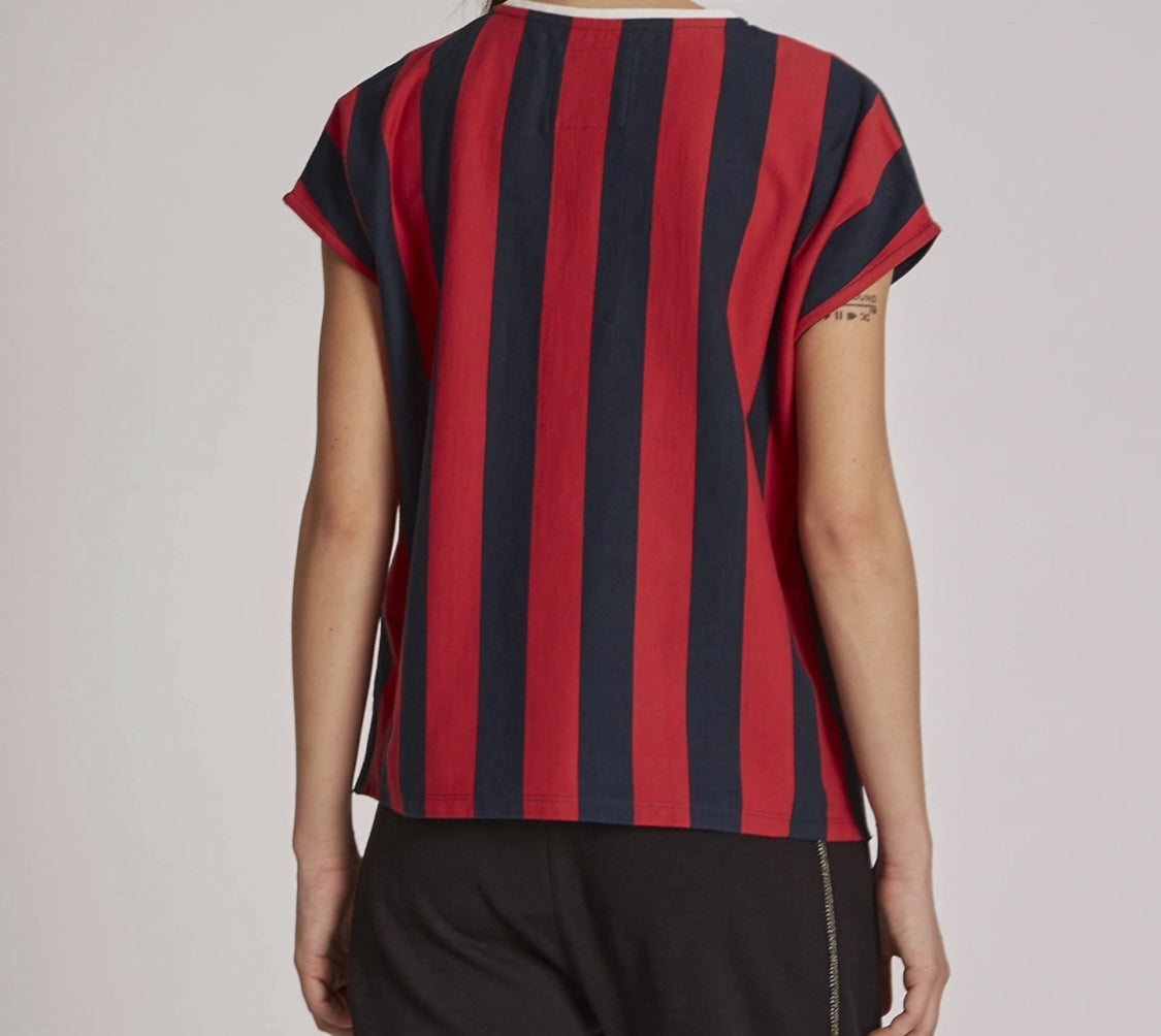 LA MARTINA WOMAN T-SHIRT SHORT SLEEVE COTTON TWR307 overfit