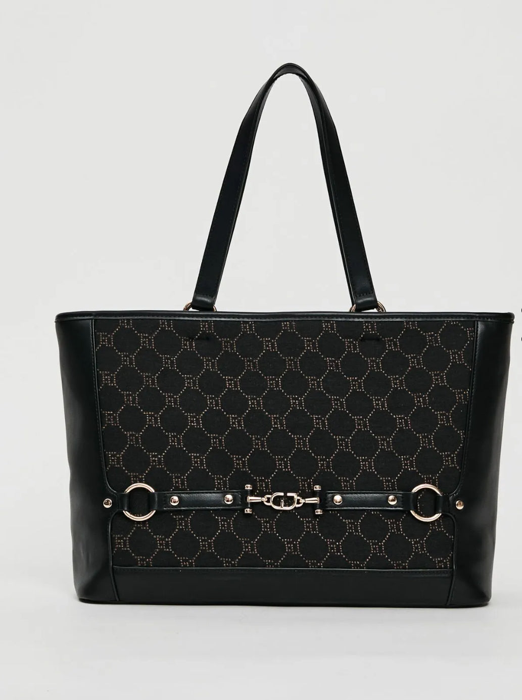GAUDI Shopping bag with jacquard logo 12500