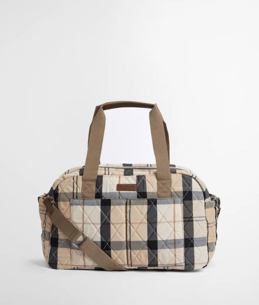 BARBOUR QUILTED HOLDALL BAG