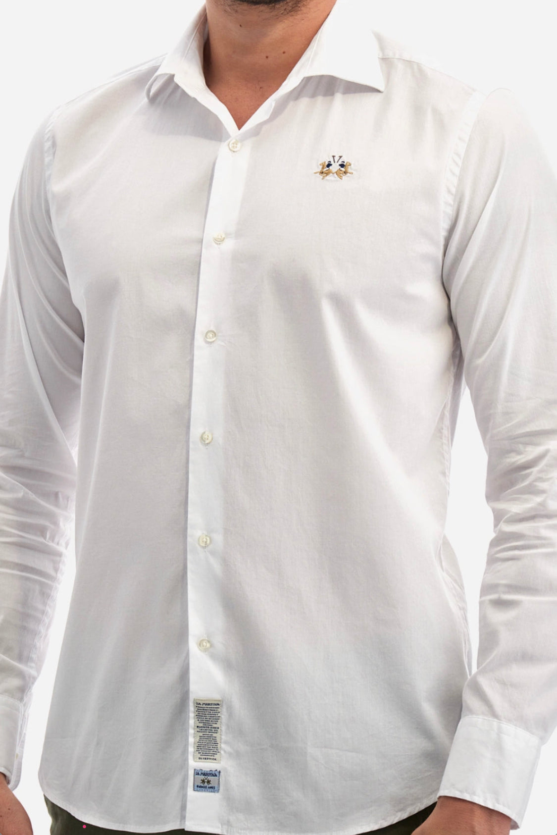 LA MARTINA MAN BASIC SHIRT POPLIN WMC002 YMC001 ZMC001