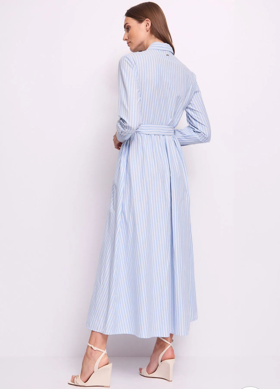 Gaudi women’s striped cotton dress 511FD15026