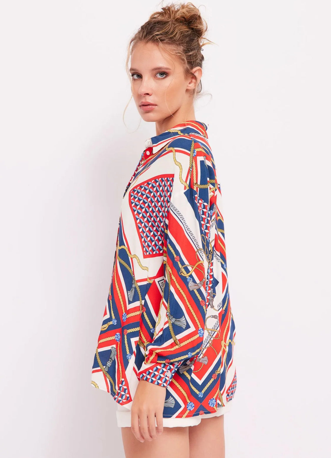 GAUDI SHIRT WITH PRINT 411BD45010