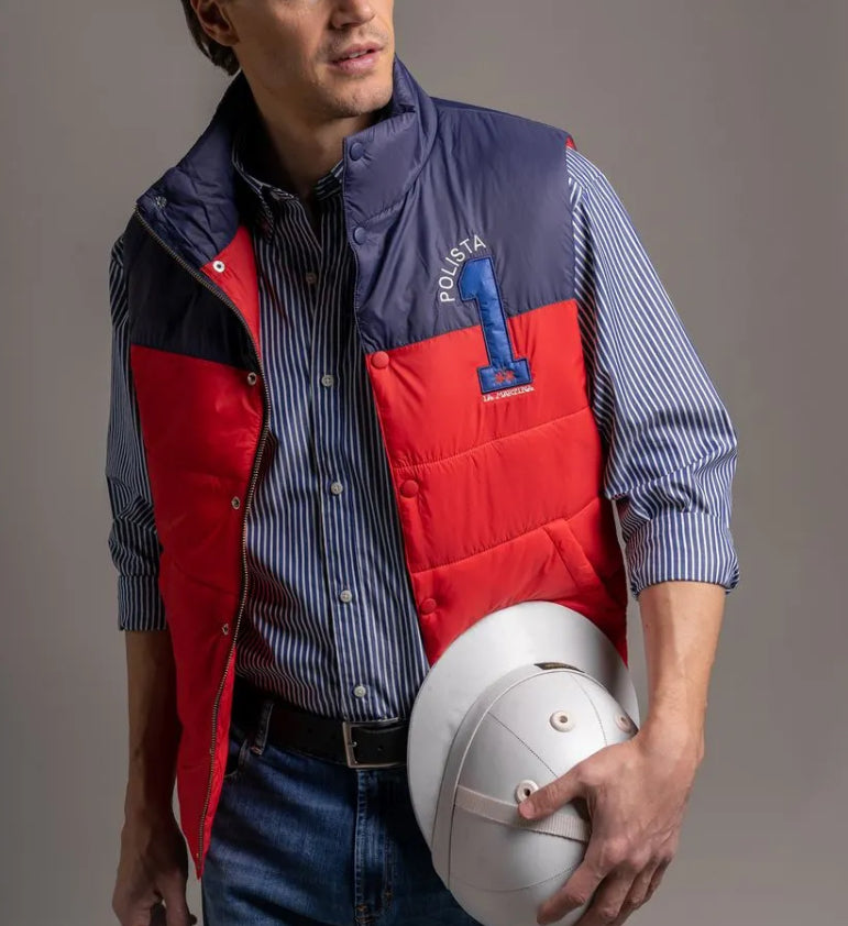 LA MARTINA MAN OUTDOOR VEST NYLON UMO303 GILET