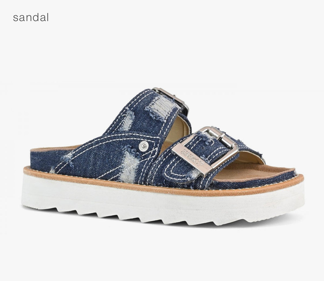 Colors of California DENIM LOOK SANDAL