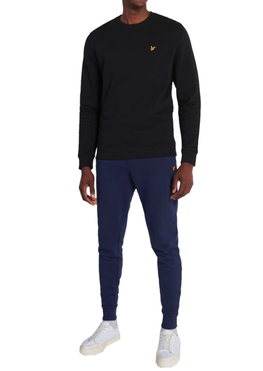 LYLE & Scott cotton merino crew jumper KN400VC