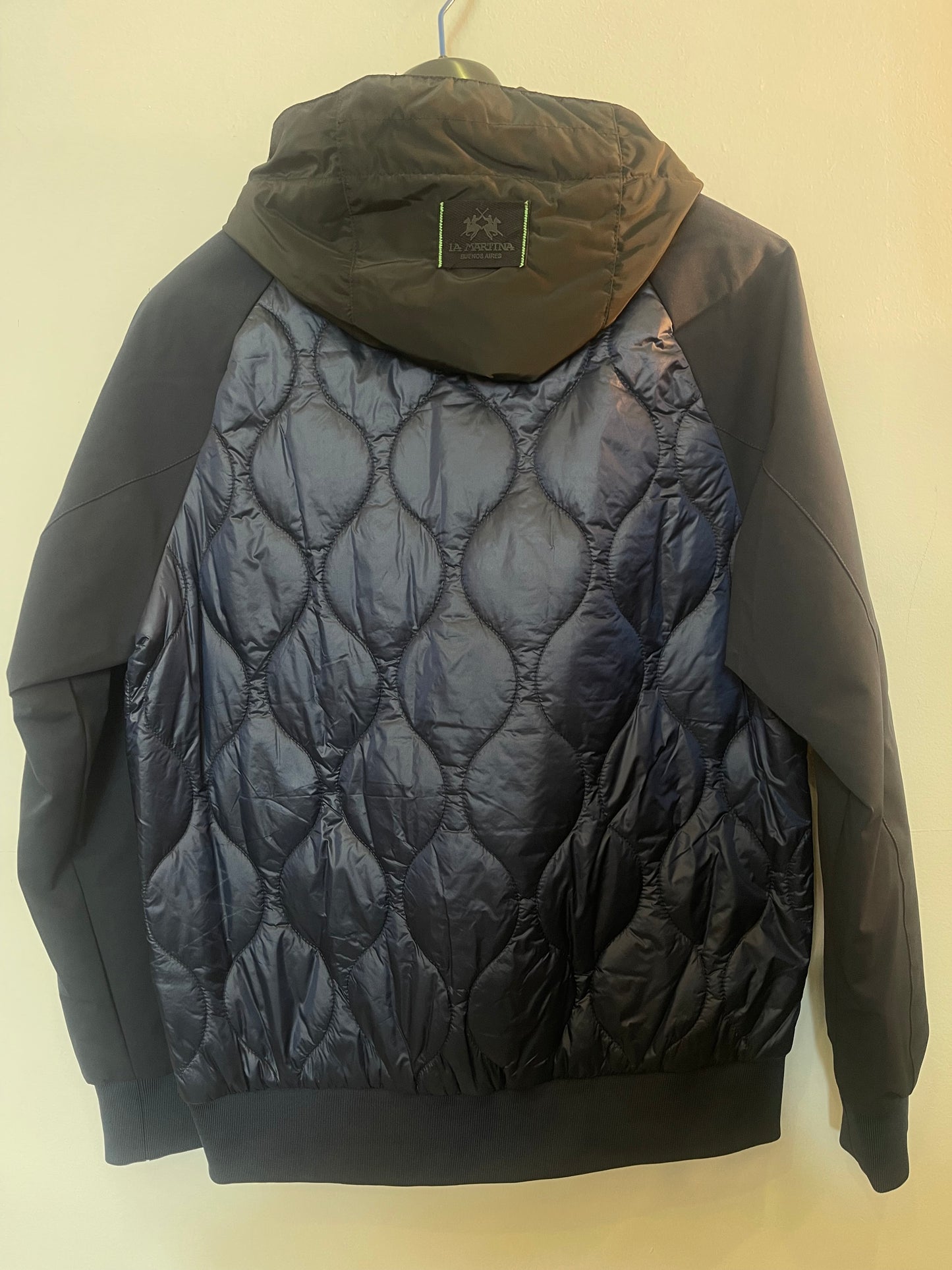 LA MARTINA MAN OUTDOOR BOMBER JACKET WINN WMO004 NAVY COLOR 50%