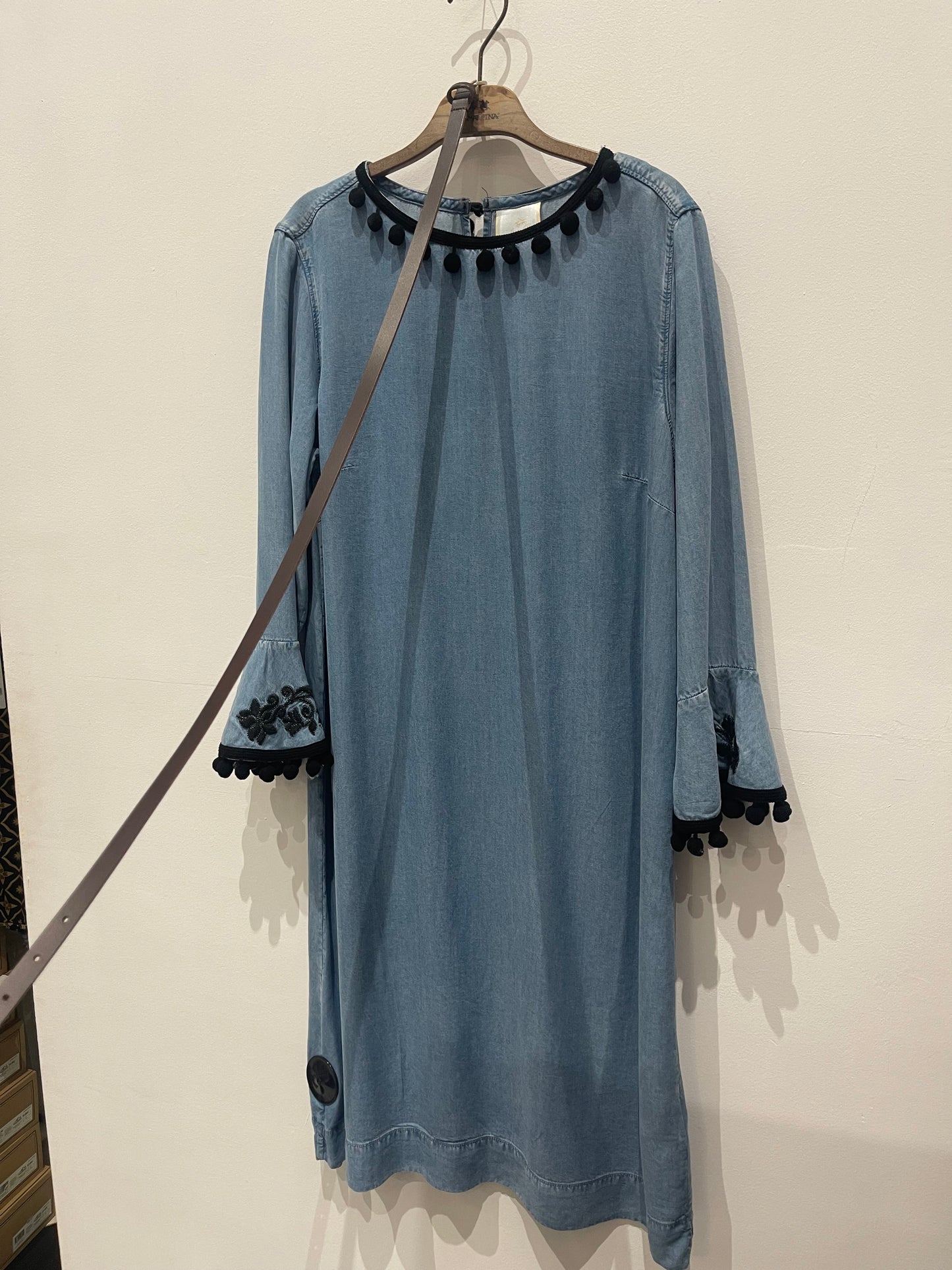 La martina woman DENIM dress TENCEL QWD003 58%