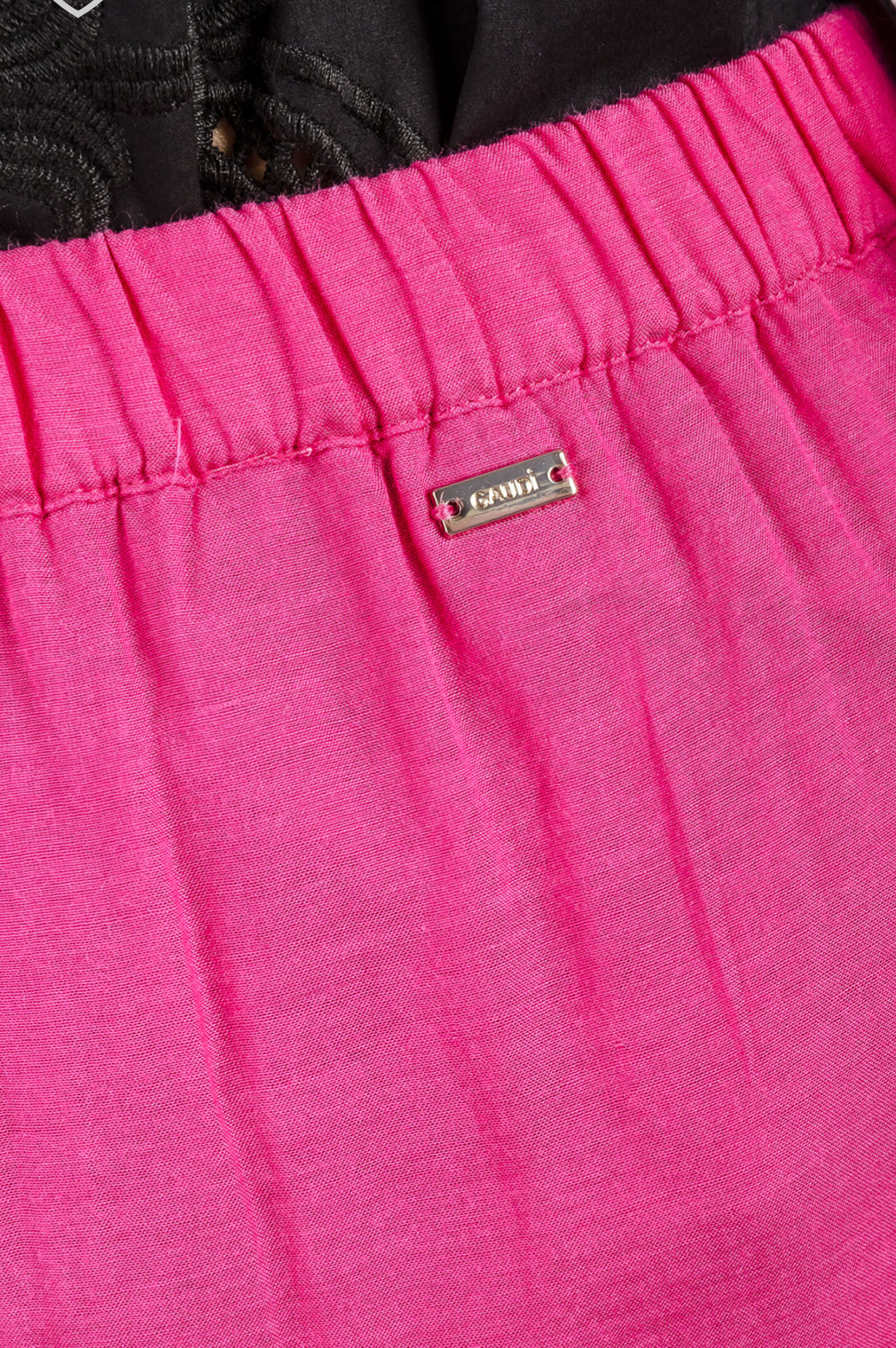 GAUDI LONG FUCHSIA COTTON-BLEND SKIRT 511FD75005