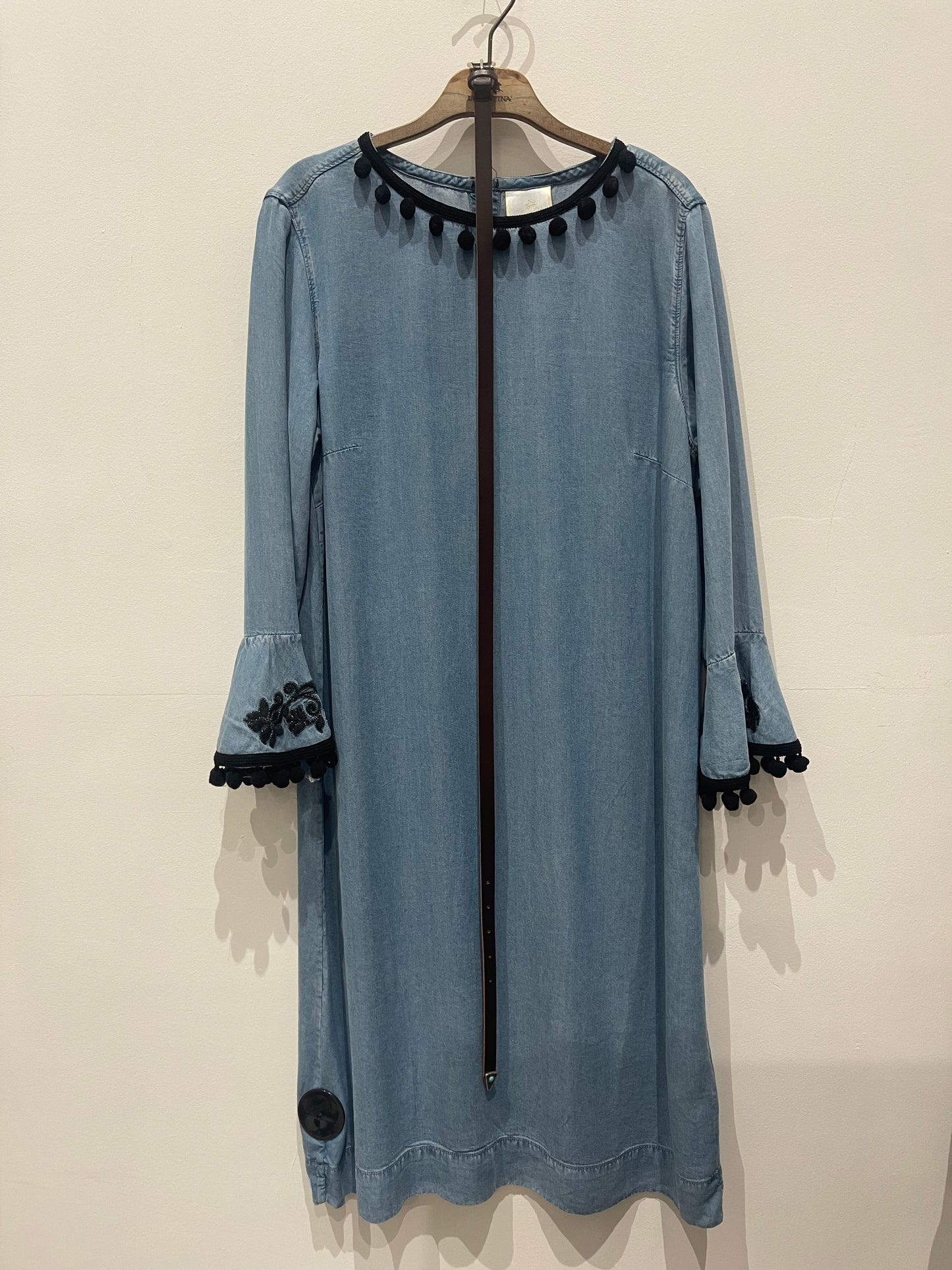 La martina woman DENIM dress TENCEL QWD003 58%