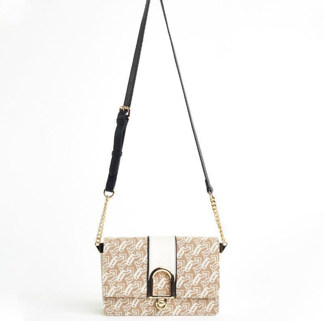 GAUDI DENIM CROSSBODY BAG WITH LOGO V4AE-11571