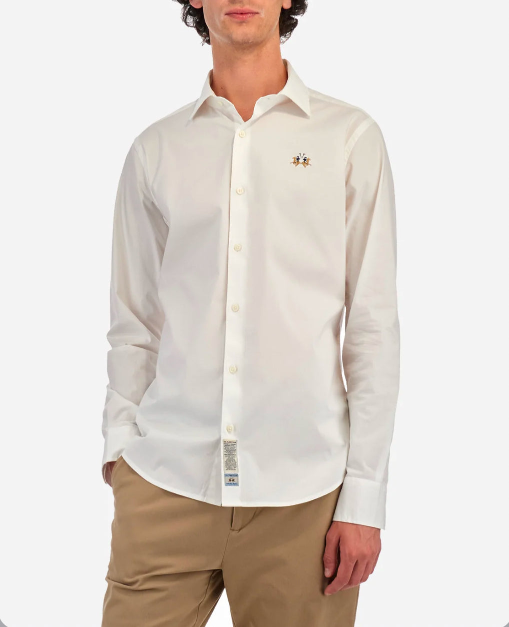 LA MARTINA MAN BASIC SHIRT POPLIN WMC002 YMC001 ZMC001