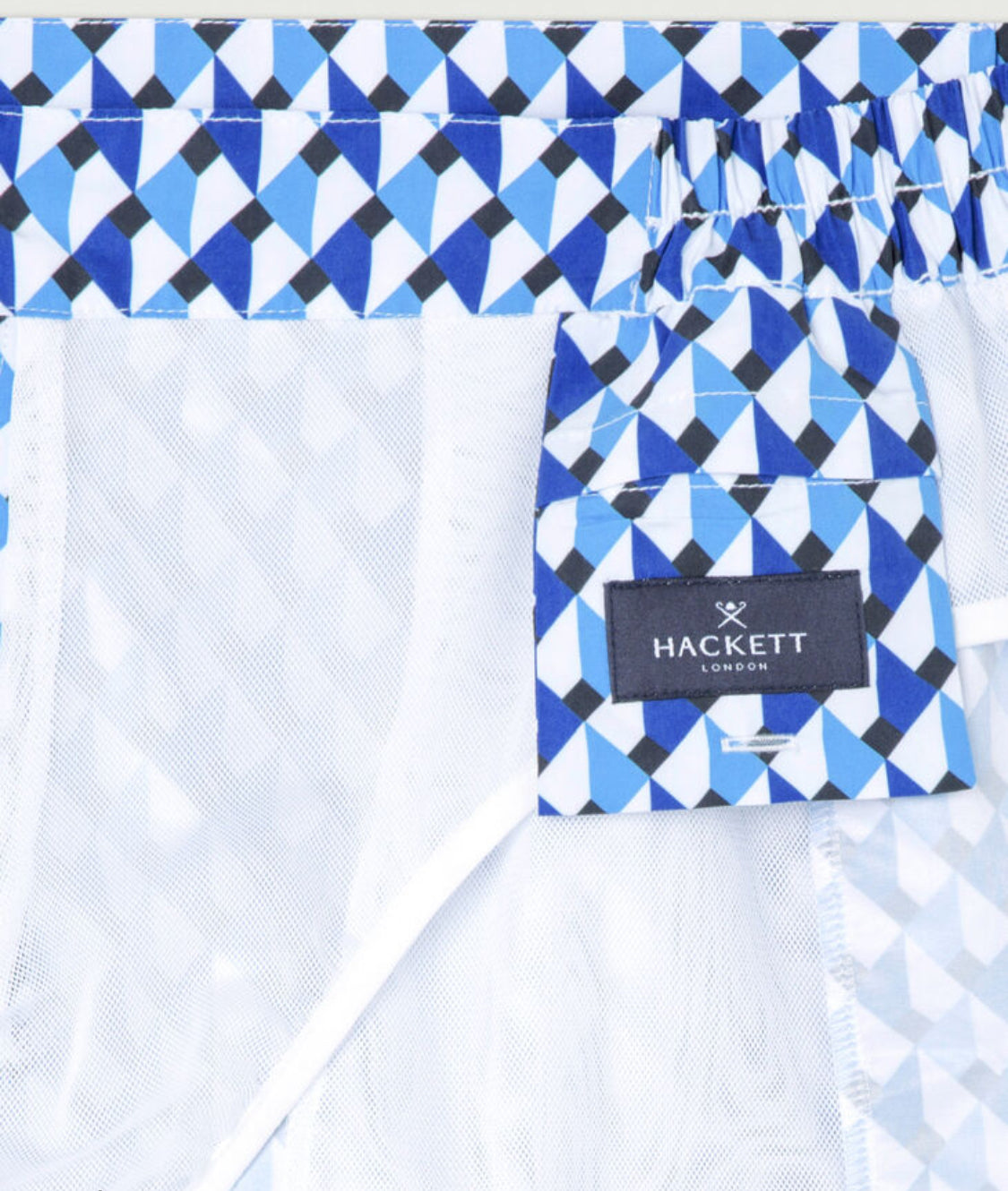 HACKETT MAN 3D CUBE SWIM SHORTS HMB10045