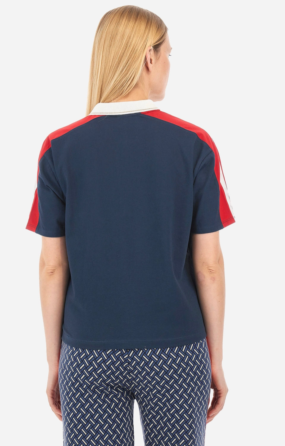 LA MARTINA WOMAN POLO PIQUET STRETCH WWP300