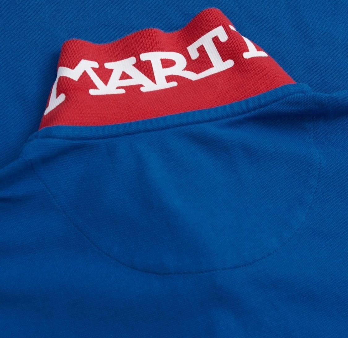 La Martina man Polo Neck T-Shirt CLASSIC BLUE CCMP01