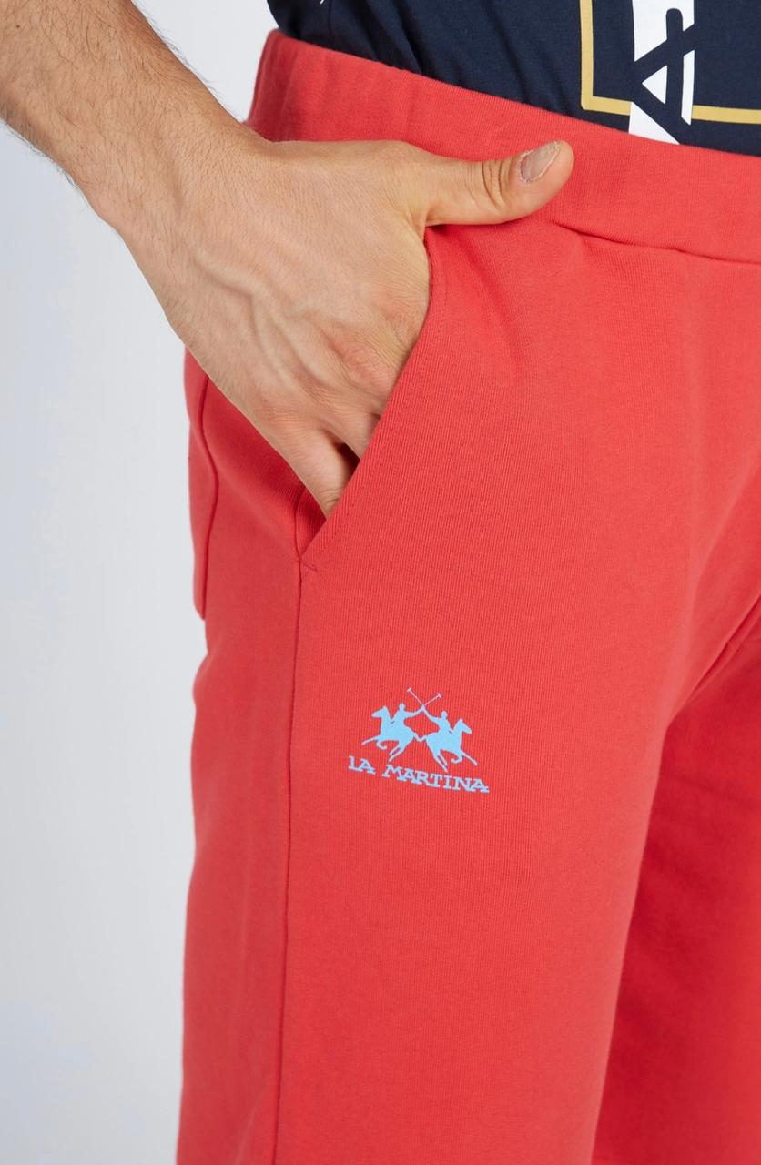 La Martina Shorts Red VMB003