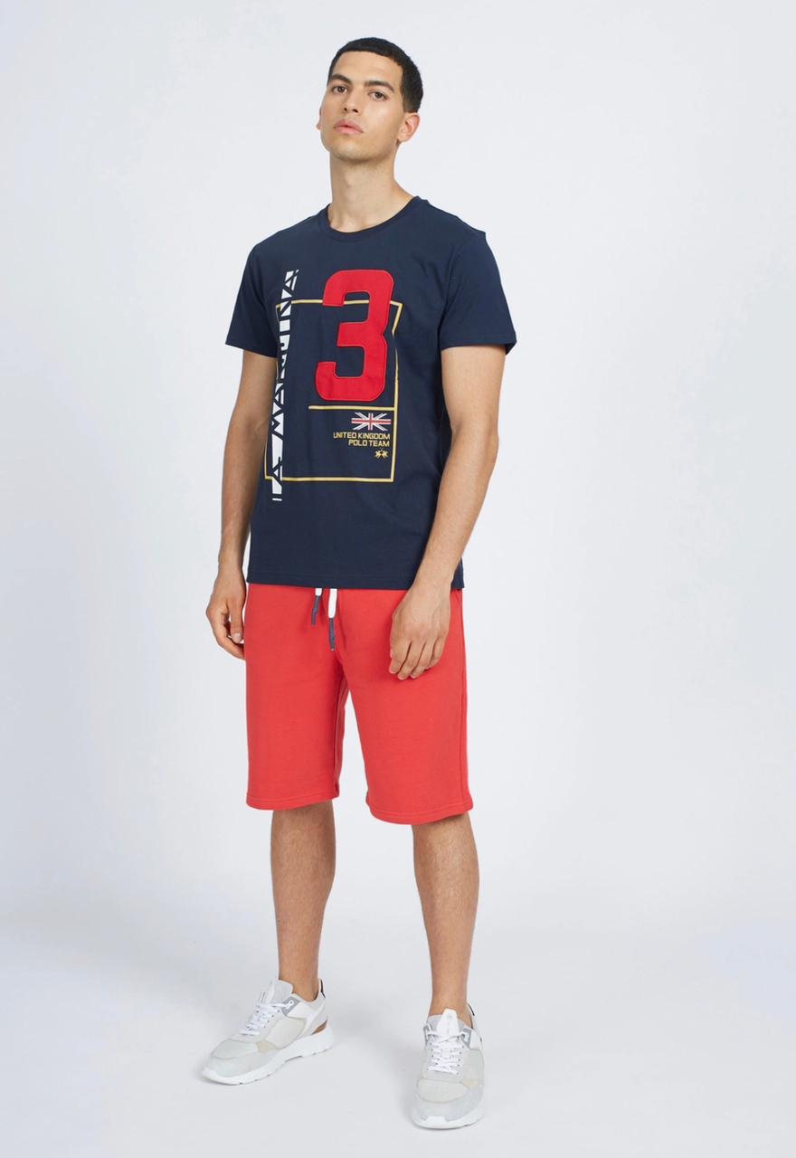 La Martina Shorts Red VMB003