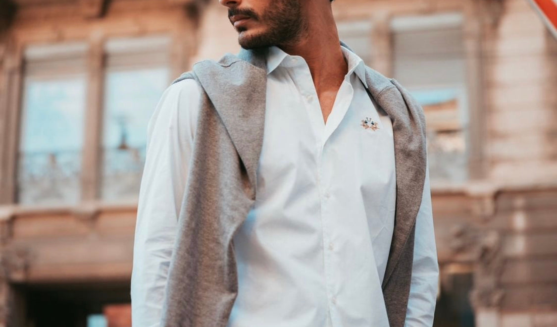 LA MARTINA MAN BASIC SHIRT POPLIN WMC002 YMC001 ZMC001