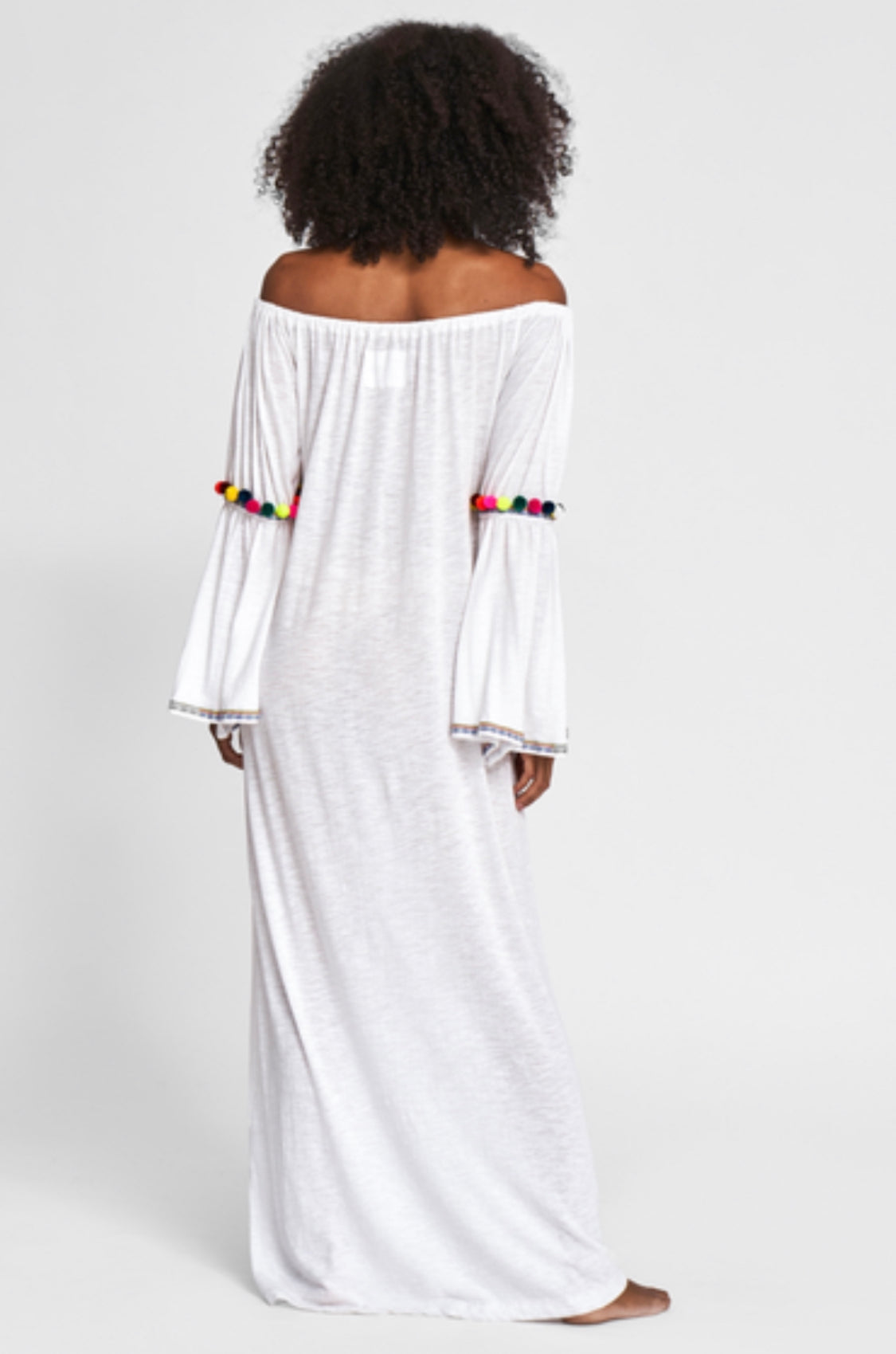 Pitusa White Beachwear Dress