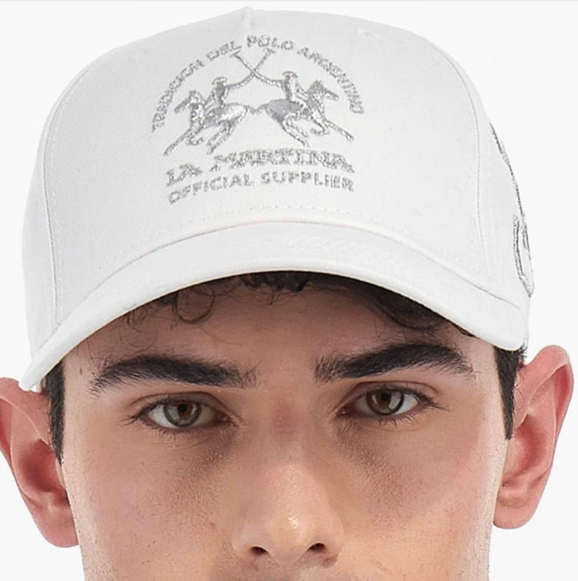 La Martina UNISEX Logo Baseball Cap CCUH61