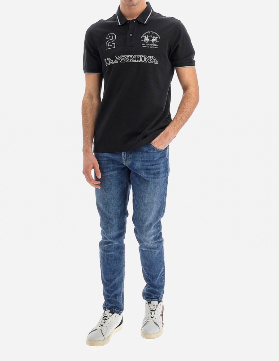 La Martina man Polo T-shirt VMP306