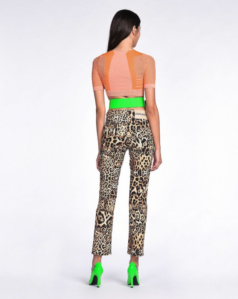 Just Cavalli Trouser Animal Print S02LA0203 65%