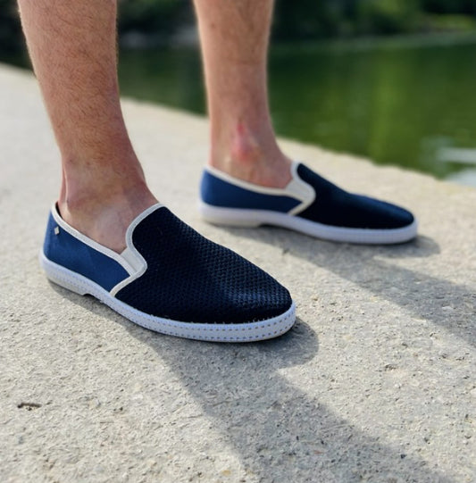 RIVIERAS ESPADRILLES CLASSIC MATCH NAVY BLUE